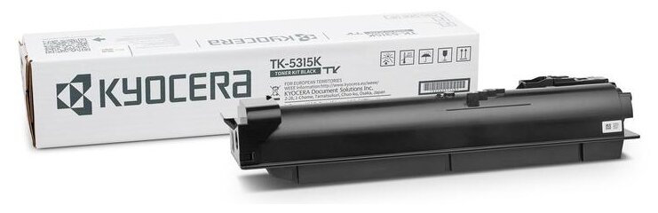 Тонер-картридж TK-5315K 24 000 стр. Black для TASKalfa 408ci /TASKalfa 508ci