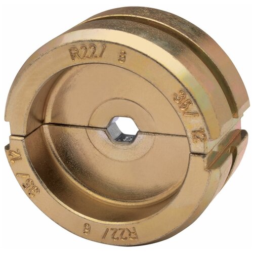 Матрица серии 22 для трубч медных облегч наконечников 50 мм2 шестигранник