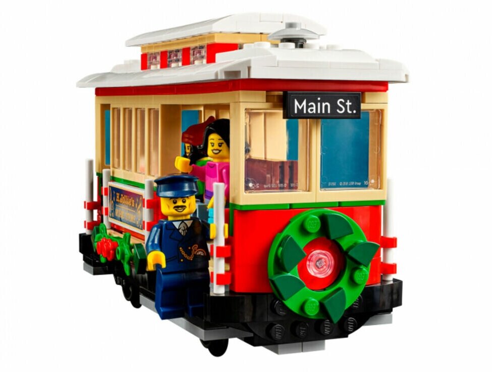 LEGO Icons Главная Рождественская улица 10308 - фото №14