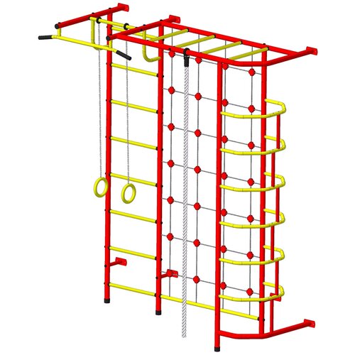 фото Спортивно-игровой комплекс пионер с5с, красный/желтый