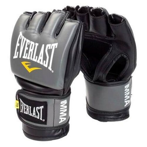 фото Перчатки тренировочные everlast pro style grappling sm серые