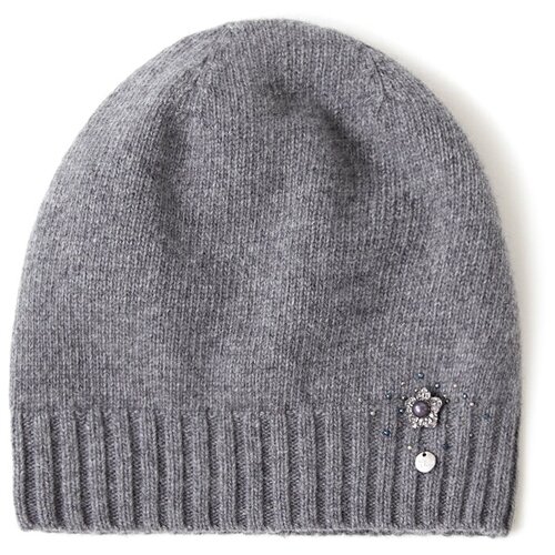 фото Шапка женская finn flare, цвет: серый меланж a20-11158_255, размер: 56