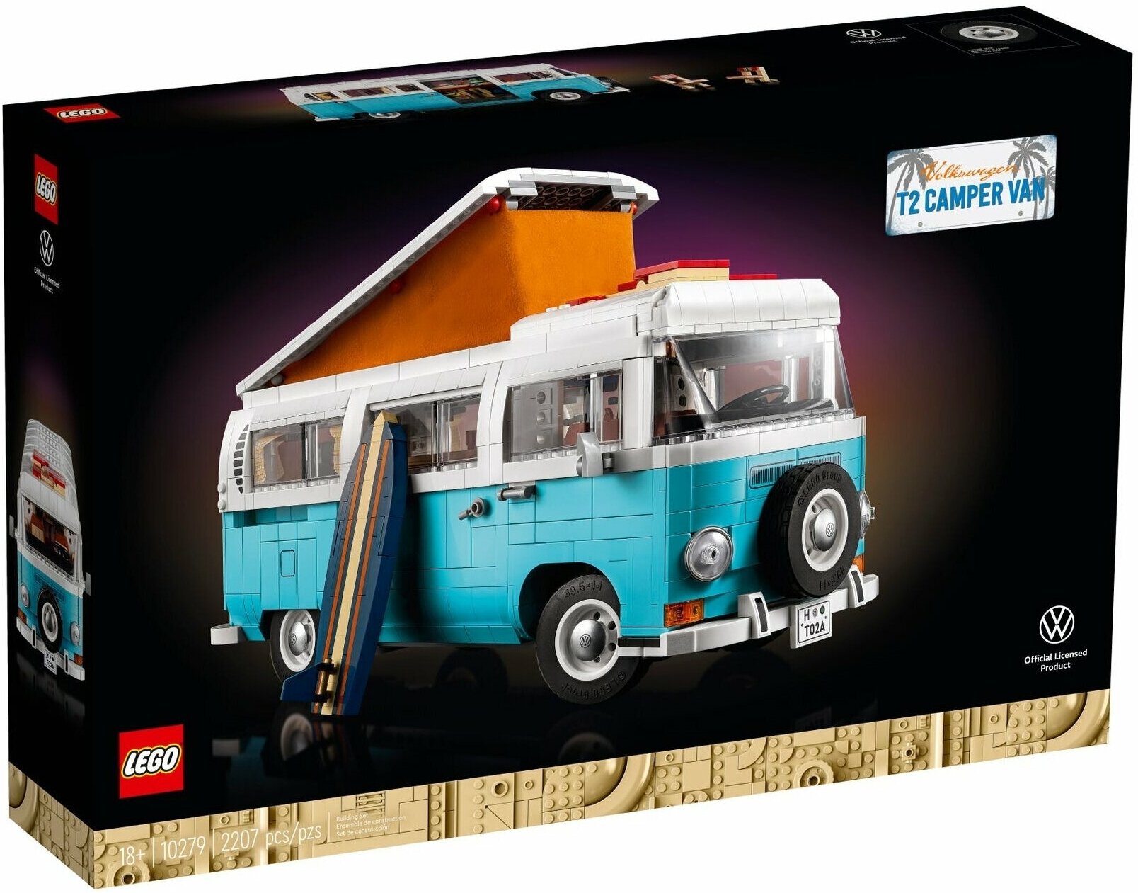 Конструктор LEGO Creator 10279 Фургон Volkswagen T2 Camper