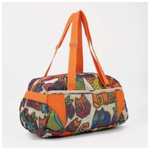 фото Сумка спортивная зфтс38 см, оранжевый