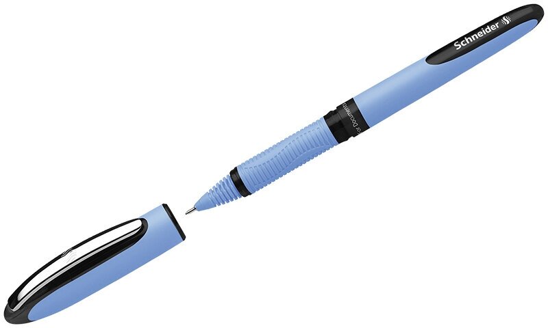 Ручка-роллер Schneider "One Hybrid N" черная, 0,7мм, игольчатый пишущий узел, одноразовая, упаковка 10 шт.