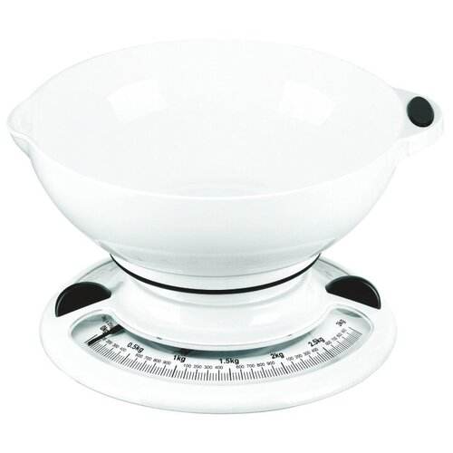 весы кухонные механические sakura sa 6008r Кухонные весы Sakura SA-6008, белый