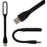 USB лампа на гибкой ножке для ноутбука повербанка - изображение