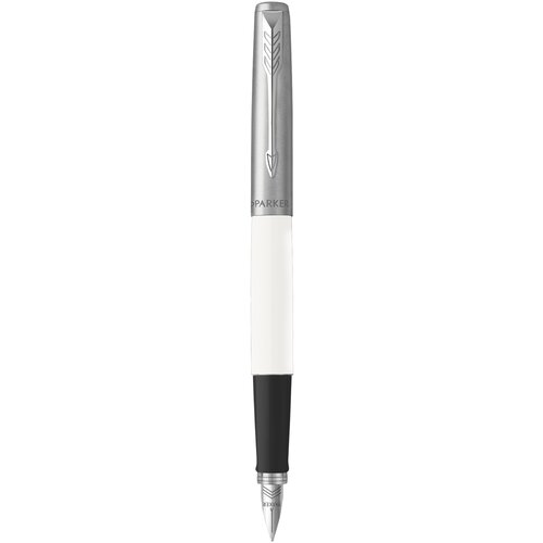 parker перьевая ручка jotter original f60 f черный цвет чернил 1 шт PARKER перьевая ручка Jotter Original F60 F, R2096896, 1 шт.