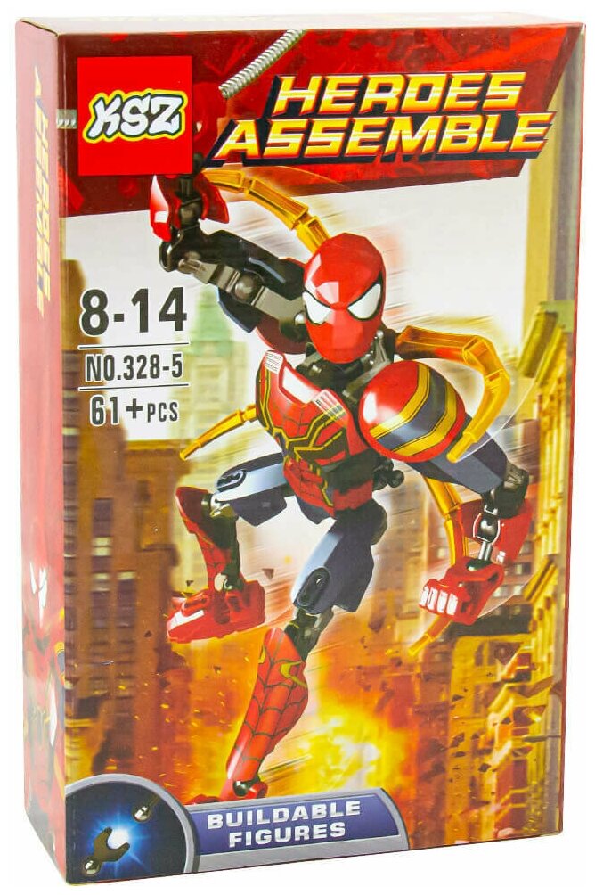 Конструктор Марвел Человек Паук — фото 1