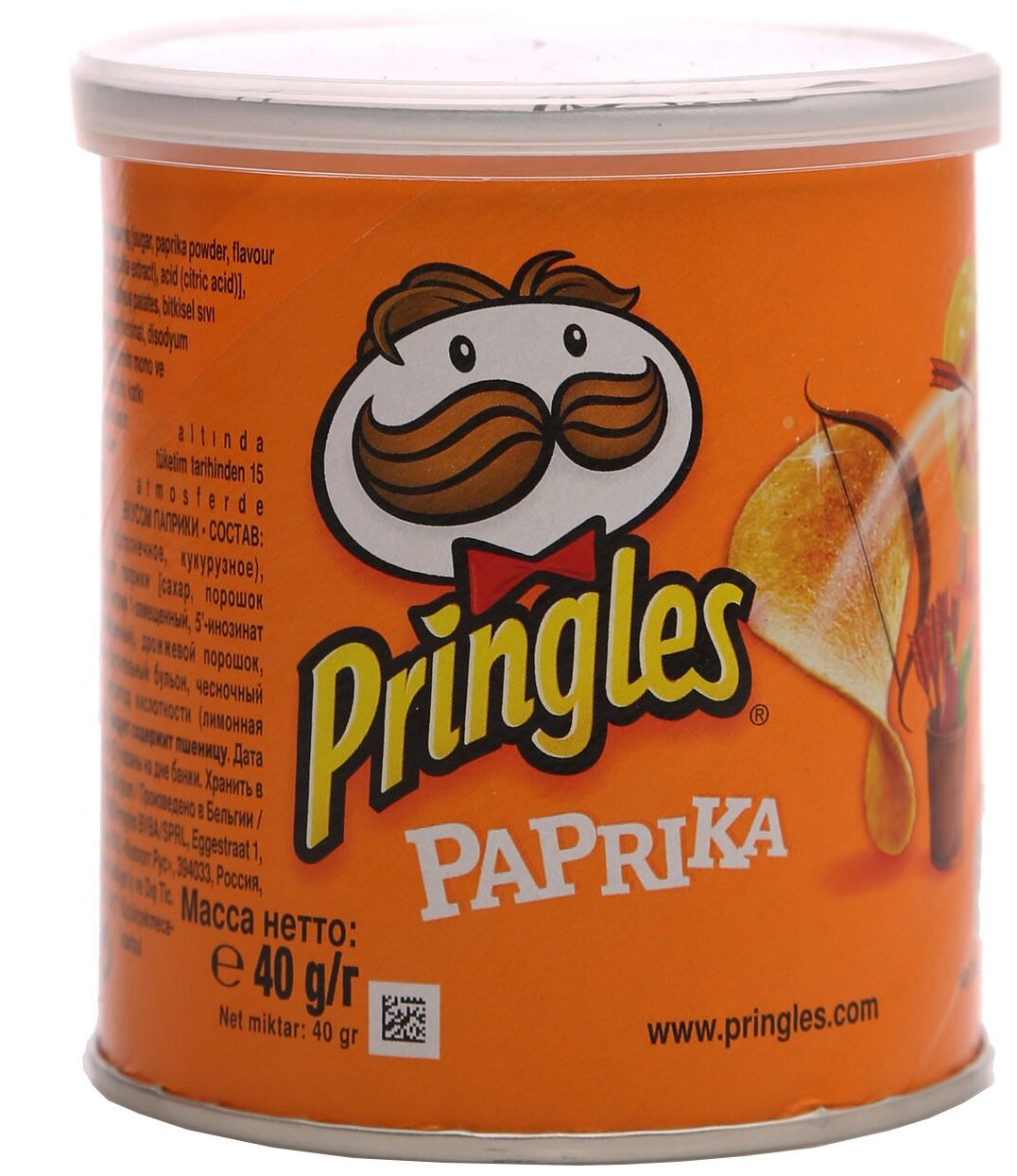 Чипсы Pringles Paprika / Принглс Паприка 40гр. (Европа)