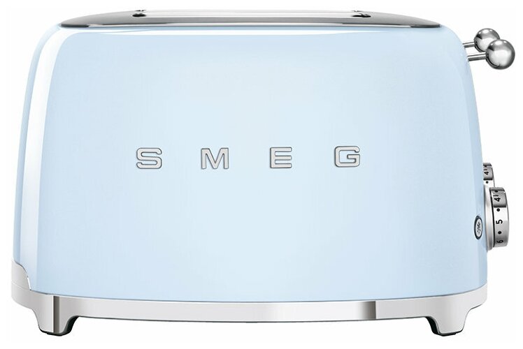 SMEG TSF03PBEU Тостер на 4 ломтика, пастельный голубой