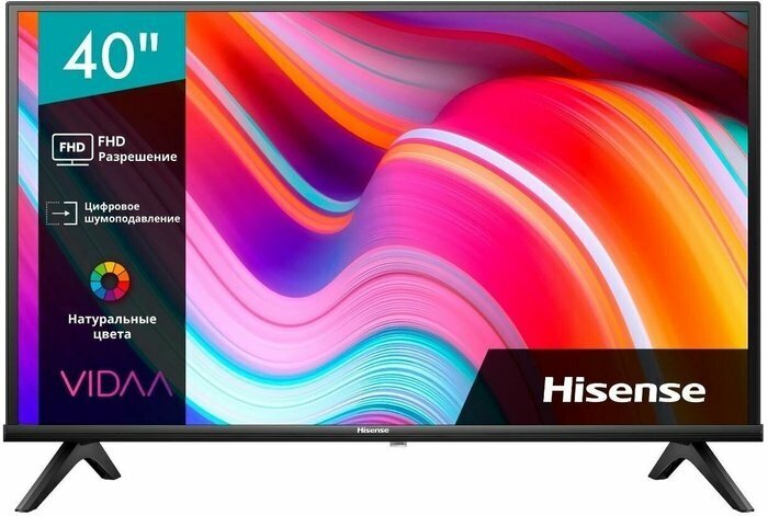 Телевизор Hisense 40A4K, черный