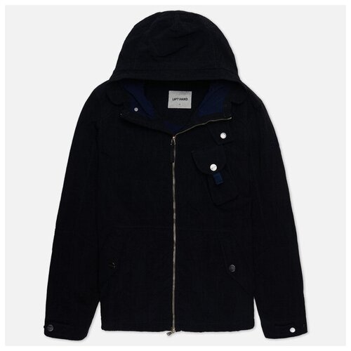 фото Мужская демисезонная куртка left hand sportswear elvo anorak 2.0 синий , размер l