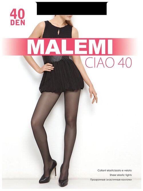 Колготки  Malemi Ciao, 40 den, размер 3, черный