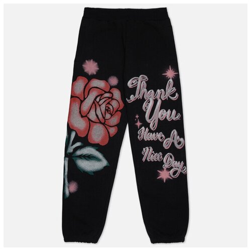 фото Мужские брюки market thank you rose чёрный, размер m