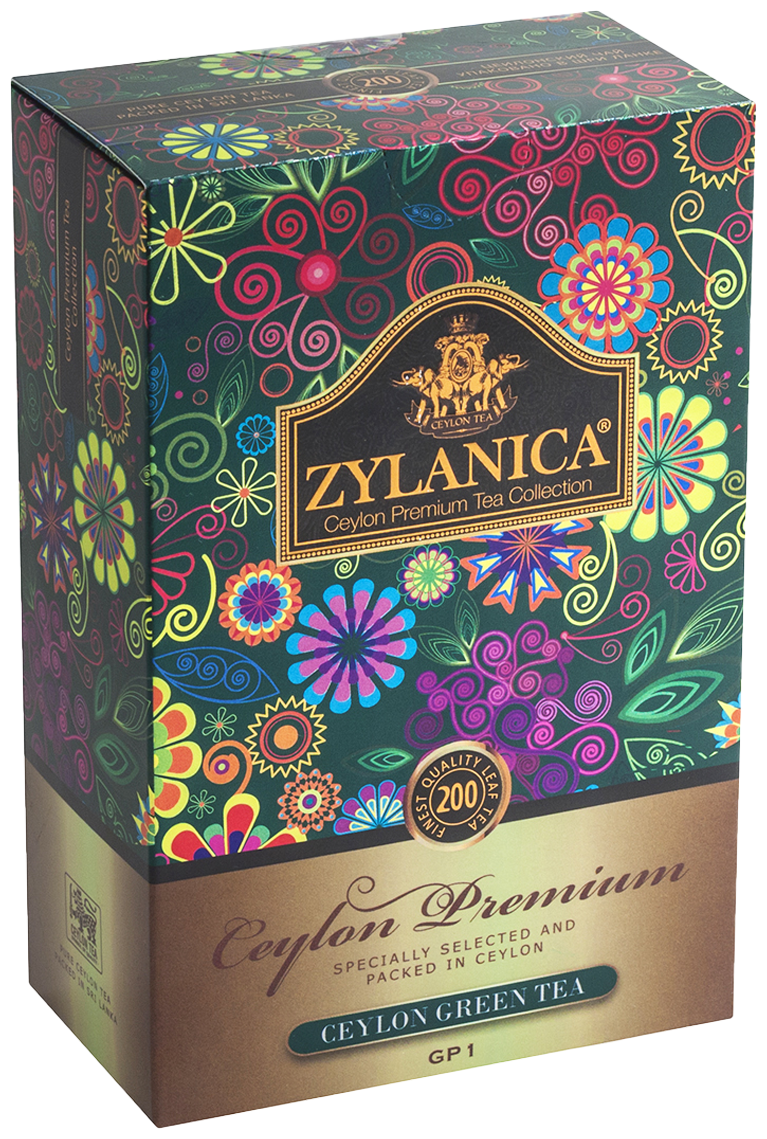 Чай зеленый Zylanica Ceylon Premium GP1, 200 г - фотография № 1