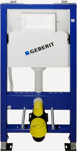Изображение товара Инсталляция для подвесного унитаза Geberit DuofixBasic со смывным бачком Delta 12см 458.103.00.1