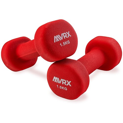 Гантели неопреновые 1.5 кг Movertex 2 шт