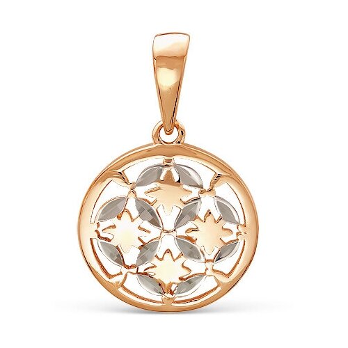 Подвеска Maskom, красное золото, 585 проба