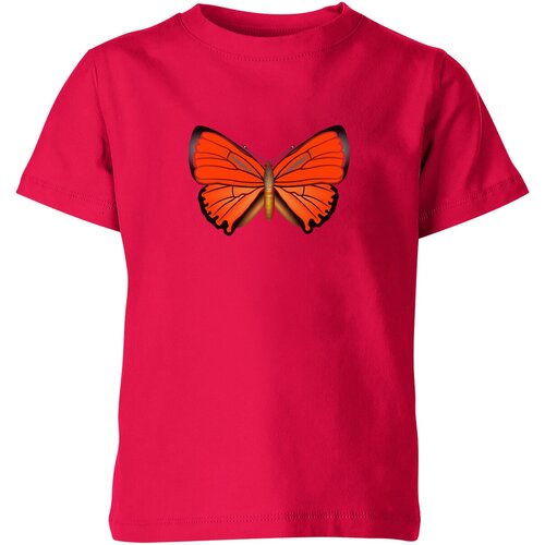 Футболка Us Basic, размер 4, розовый детская футболка бабочка червонец огненный 116 темно розовый