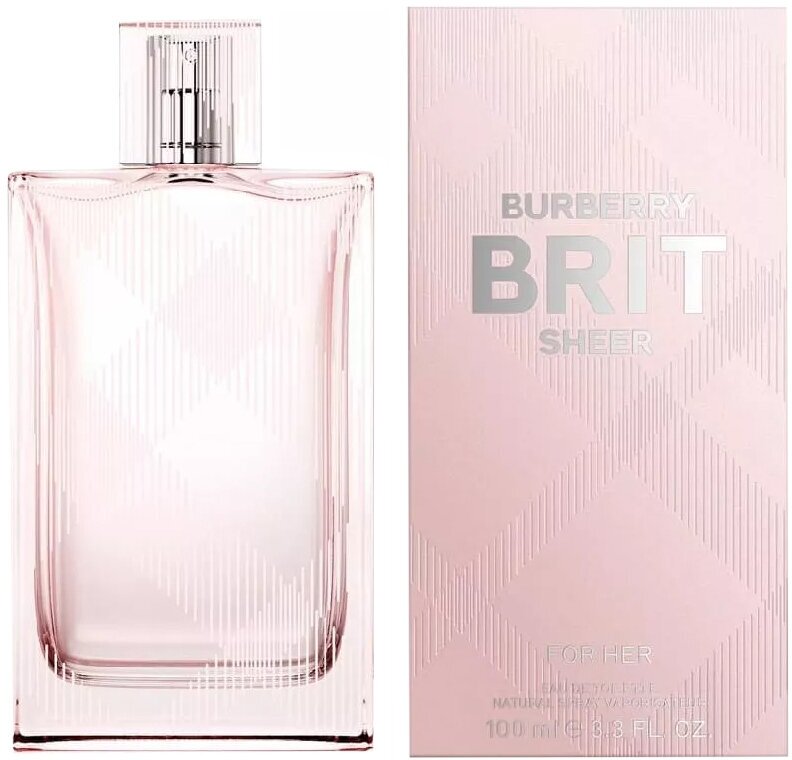 Burberry женская туалетная вода Brit Sheer, Великобритания, 50 мл