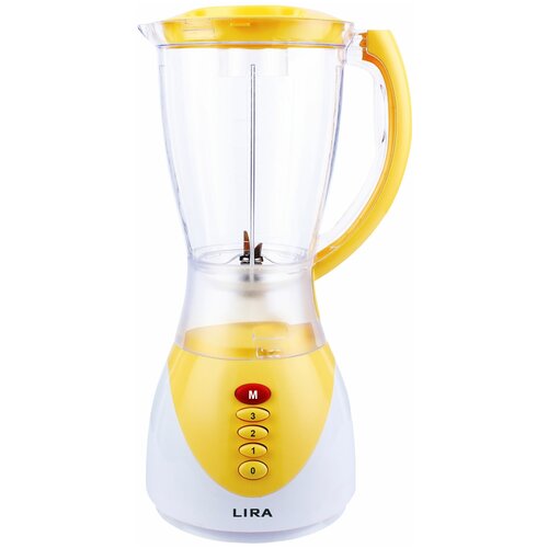 Блендер LIRA LR 0208 350 Вт желтыйбелый 124400₽
