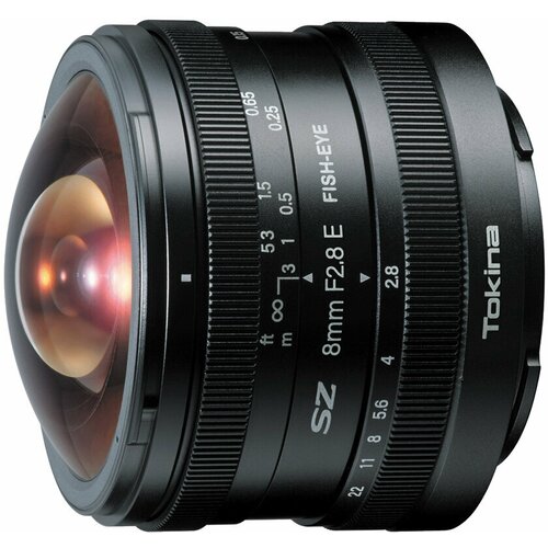 Объектив Tokina SZ 8mm f28 Fisheye MF E-mount 3999000₽