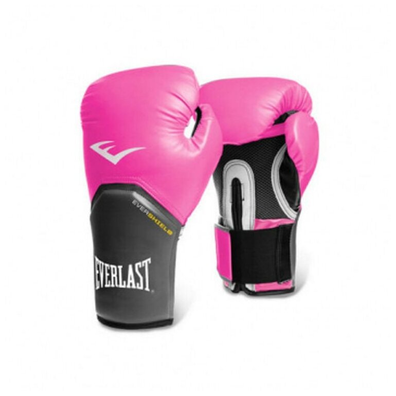 Перчатки тренировочные Everlast Pro Style Elite 10oz розовые