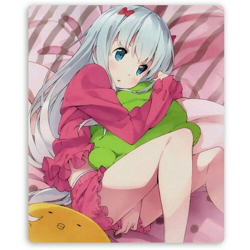 Коврик для мышки прямоугольный Eromanga-sensei Izumi 20cm izumi sagiri eromanga sensei action figure toys collection xmas christmas gift doll t30