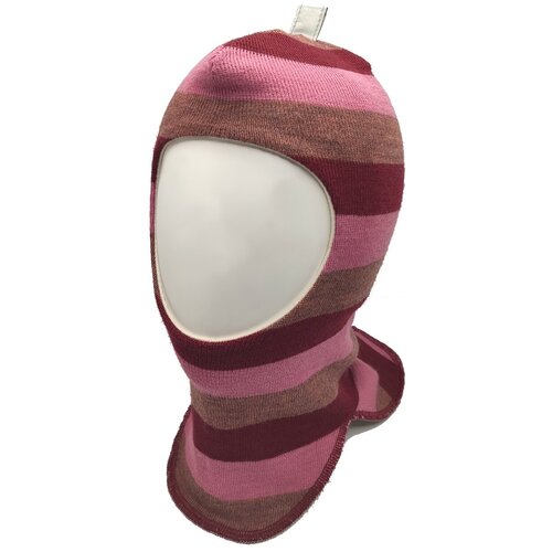 фото Шапка-шлем kivat размер 2, розовый/бежевый