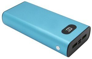 Внешний аккумулятор TFN Blaze LCD PD 20000мАч Power Delivery 20Вт+Quick Charge 30 225Вт голубой