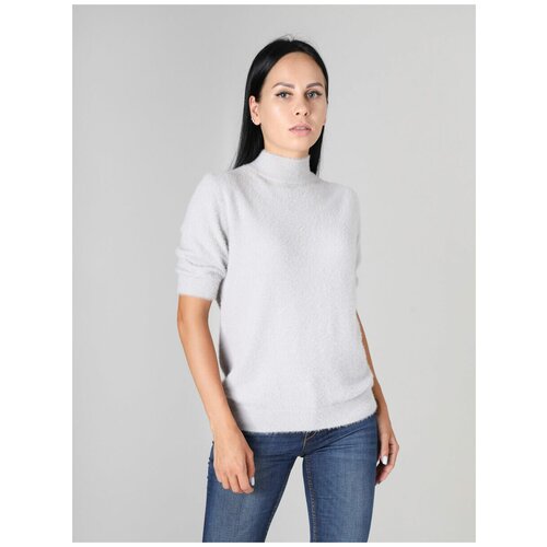 фото Водолазка vitacci rnv014 женский серый 70% хлопок, 30% эластан 44-46 (m