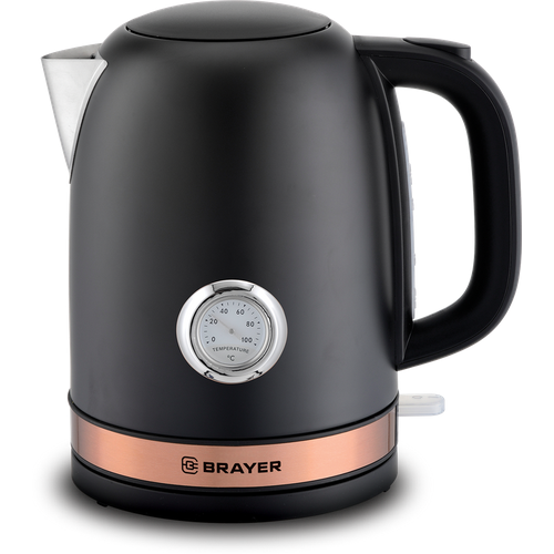 Чайник BRAYER BR1005, черный чайник электрический brayer br1005 ye