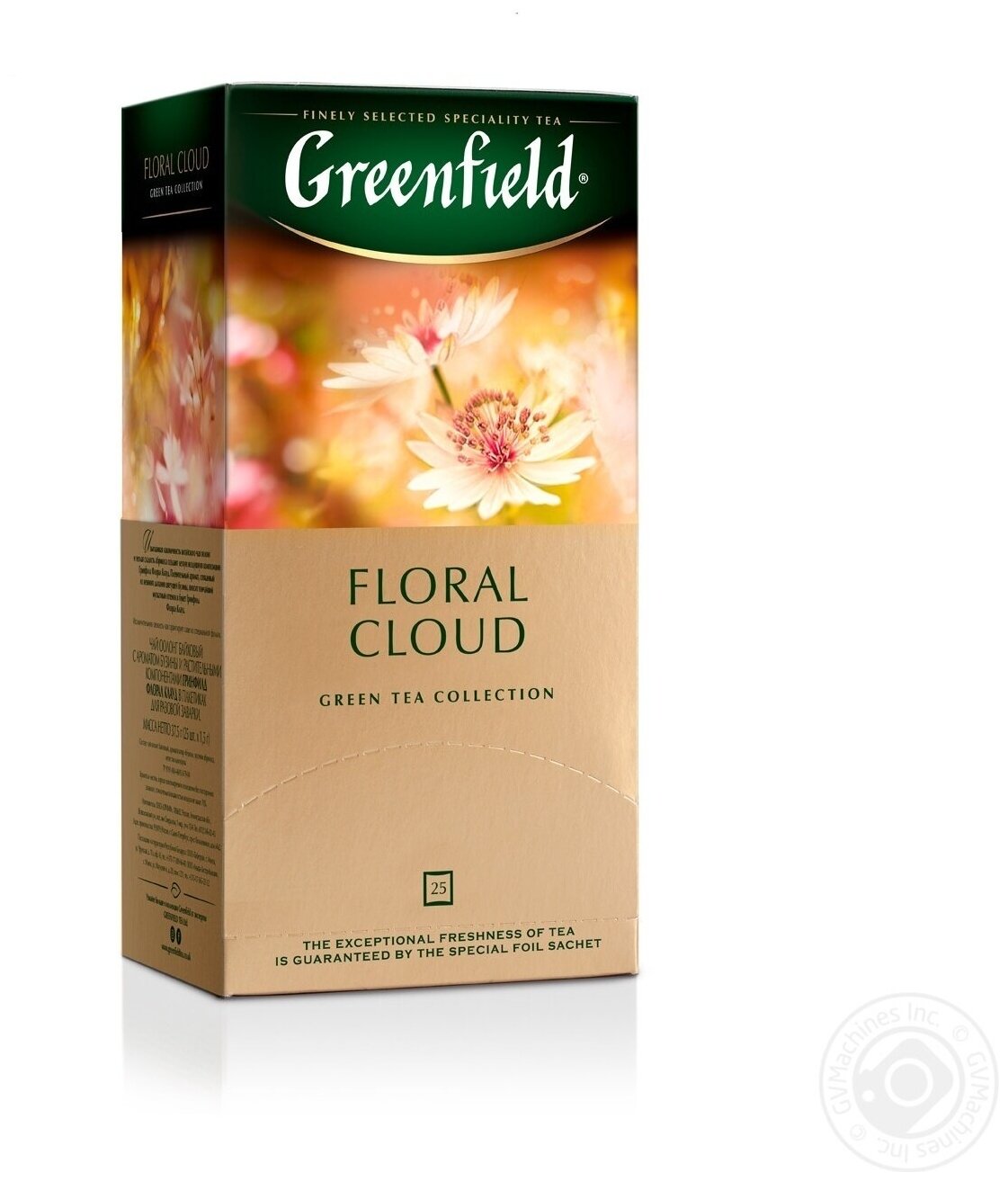 Чай зеленый GREENFIELD флорал оолонг 25х1,5г, 38г - фотография № 1