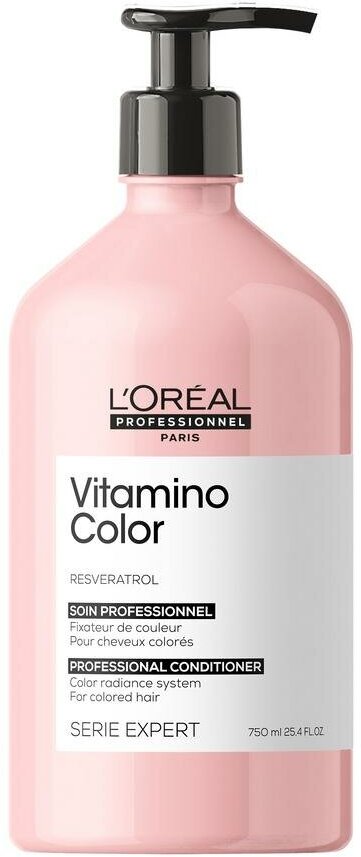 L'OREAL PROFESSIONNEL, SERIE EXPERT, Смываемый уход Vitamino Color, для окрашенных волос, 750 мл