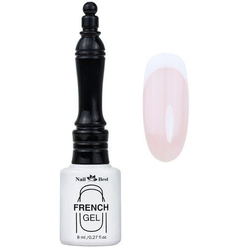 Арт-гель Nail Best French Gel, 8 мл (cool white)