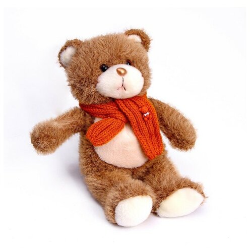 Мягкая игрушка «Медведь с шарфом», цвета микс