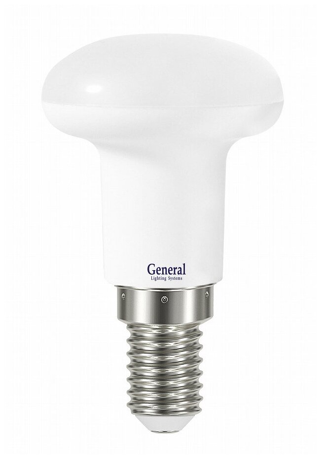Светодиодная лампа GENERAL R39 E14 220 В 5 Вт матовый рефлектор 4500 К нейтральный свет