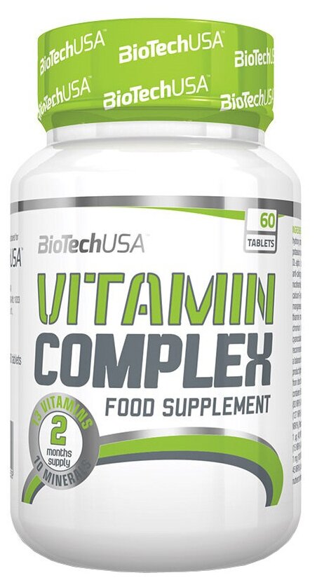 BioTechUSA Vitamin Complex (60 таб.), 60 шт.