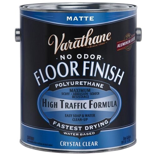 Varathane Premium Floor Finish Water Based Лак для пола на водной основе (матовый, 3,78 л)
