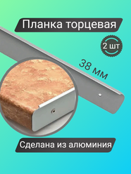 Планка для столешницы торцевая, 2 шт