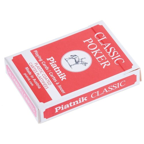 карты игральные classic series красная рубашка 55 карт Карты игральные Классик Покер красная рубашка, 55 карт