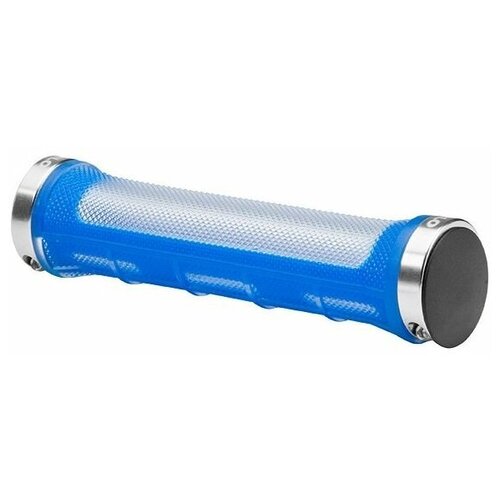 фото Грипсы vlg-975ad2-l2 (h) 135 мм прозрачно-синие, арт. 150177 novasport