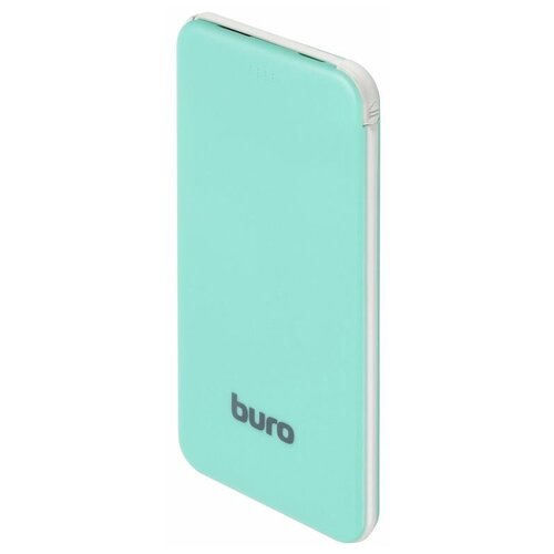 Портативный аккумулятор Buro RCL-5000, зеленый / белый, упаковка: коробка