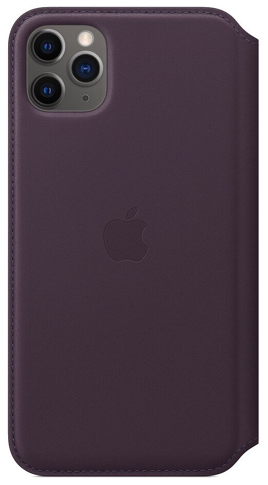 Чехол -книжка Apple Leather Folio для iPhone 11 Pro Max, сп/бакл, MX092ZM/A