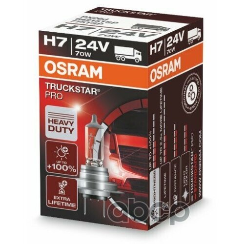 Лампа H7 24V 70W Px26d Truckstar Pro +100% Больше Света 1 Шт. 64215Tsp Nsin0023099194 Osram арт. 64215TSP