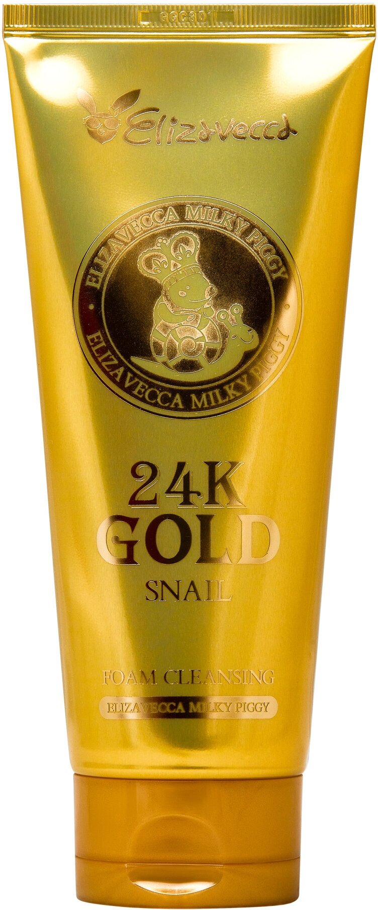 Пенка для умывания Elizavecca 24K Gold Snail Cleansing Foam 180мл - фото №13