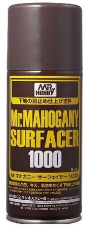 Краска-грунтовка в баллончиках Mr.MAHOGANY SURFACER 1000 170мл B-528
