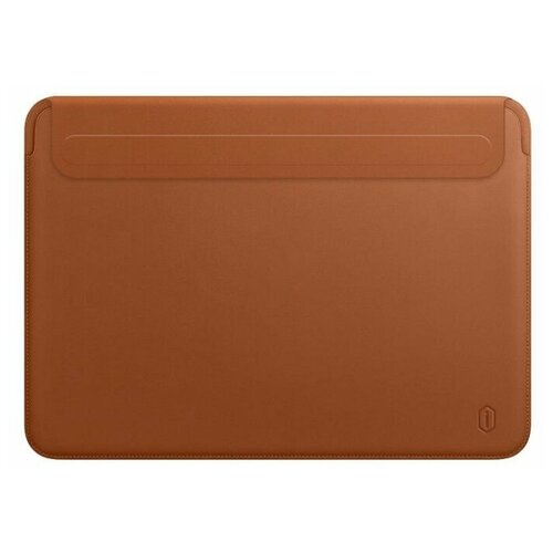 фото Чехол wiwu skin new pro 2 leather sleeve для macbook pro 13/air 13 2018 (brown)