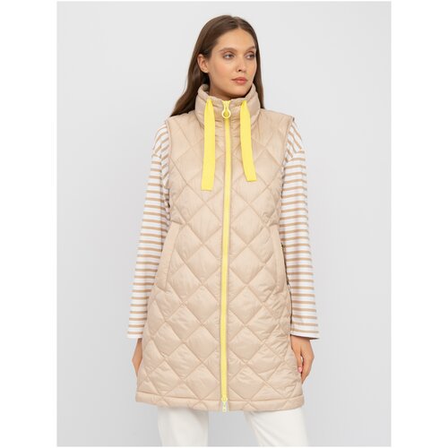 фото Жилет женский, gerry weber, 140350-31179-90464, бежевый, размер - 46